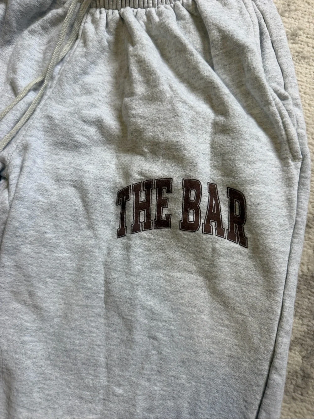 The bar sweatpants